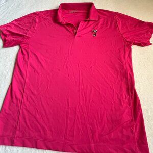 PINK MICKEY MOUSE DRI-FIT NIKE GOLF POLO SZ L